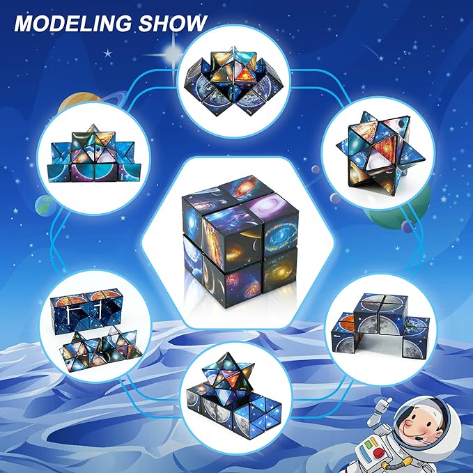 Star Magic 3D Puzzle Cube || Brain Development Puzzle