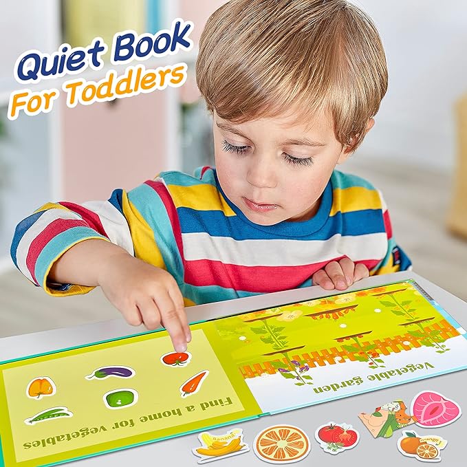 ����Quiet Interactive Book ||  Develop Learning Skills for children���� (Pack of 3)