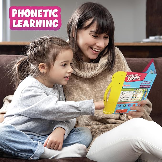 ����Intelligence Book ||  Musical Educational Phonetic Learning Book 3 + Year Kids