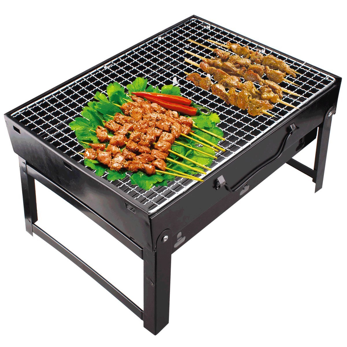 Foldable Portable Outdoor Barbeque Charcoal Grill Oven