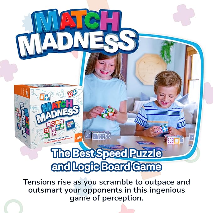 ����Match Madness Board Game || Fun Games for Kids, Family & Adults����