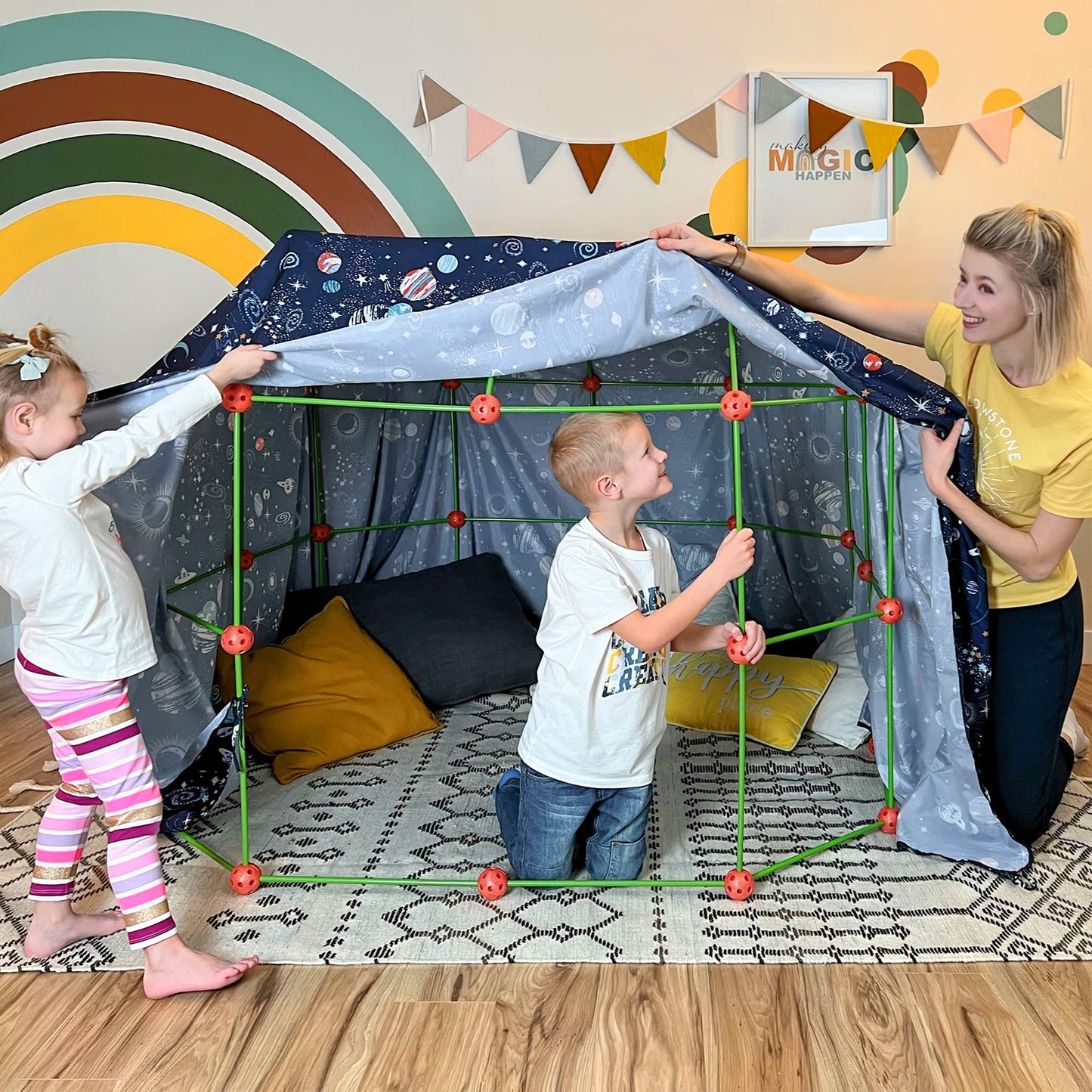 ����Creative Fort Building Blocks || Construction Game for kids����