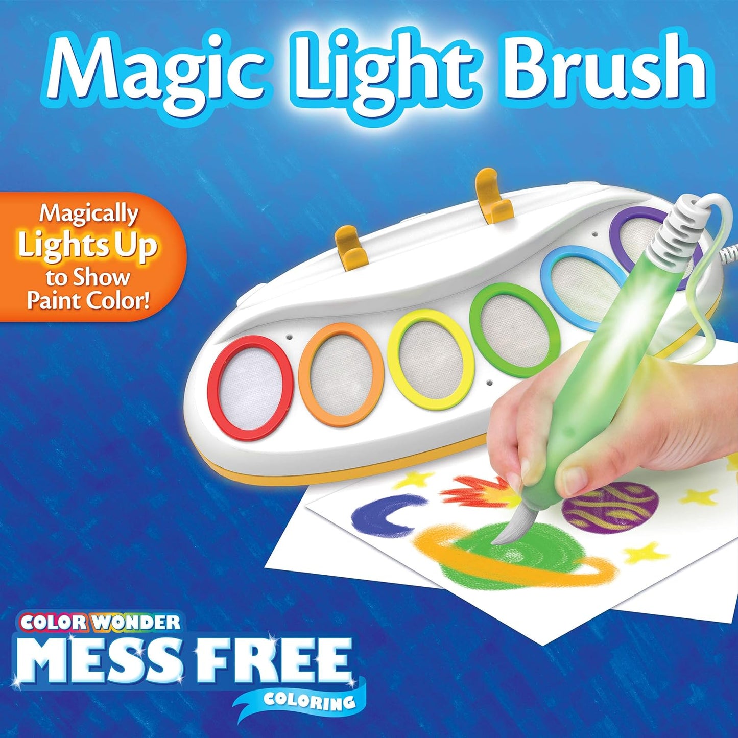 Color Wonder Magic Light Brush || Mess Free Painting