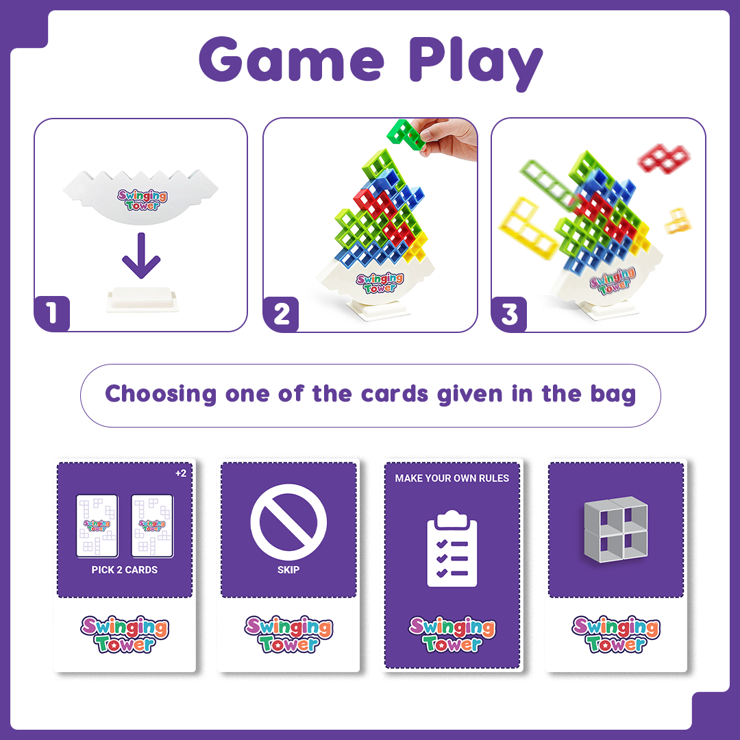 ����Swinging Tower Game || Perfect For Kids & Adults ������������������������� Mind Game����