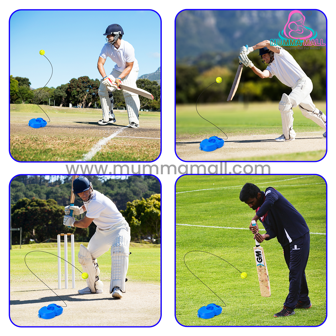 ����Cricket Trainer Rebound Ball || Self  Cricket Practice Training Tool for Adults & Kids