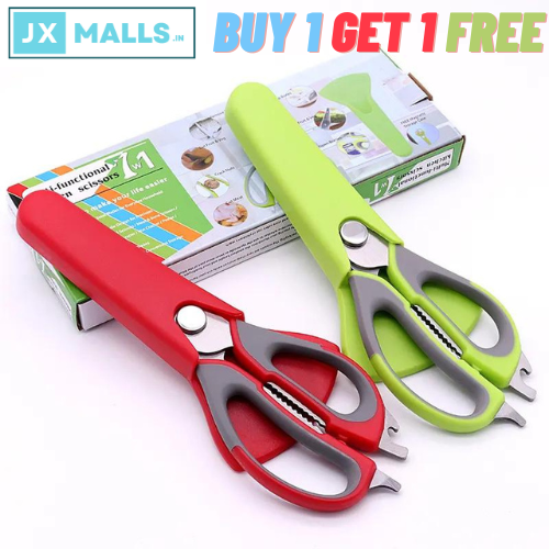 11 IN 1 MULTIPURPOSE SCISSORS ( BUY ONE GET ONE FREE )