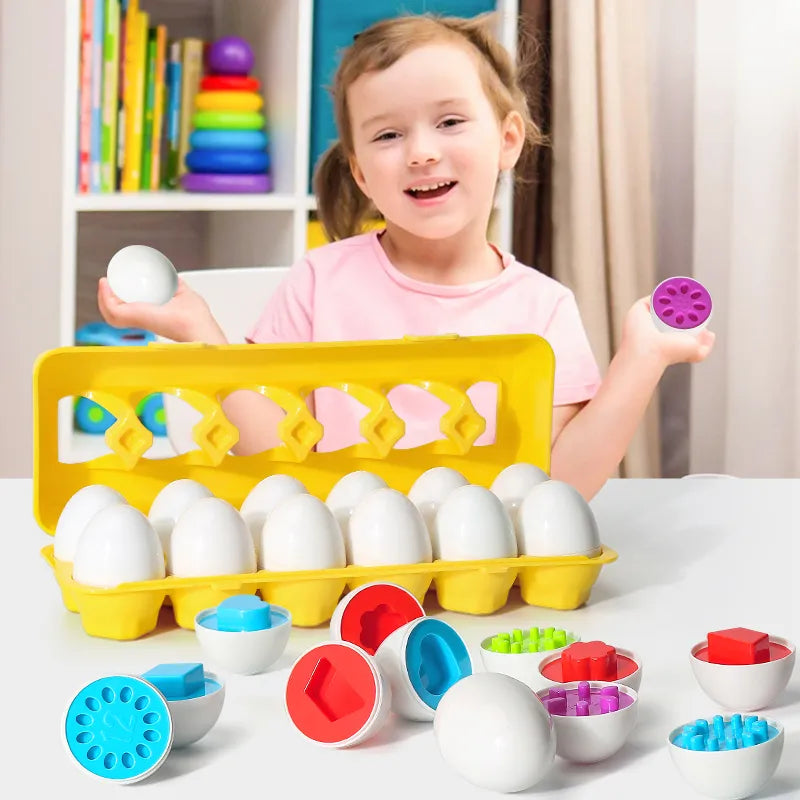 ����Kids Eggs Toy || Educational Color Sorting Toys