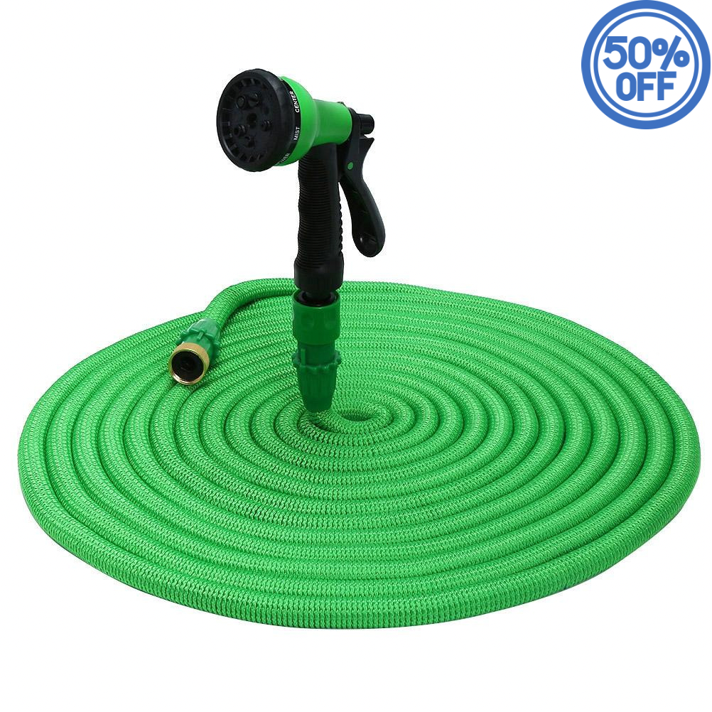 EXPANDABLE MAGIC HOSE PIPE 7 TYPE WASHER(50-75FT)