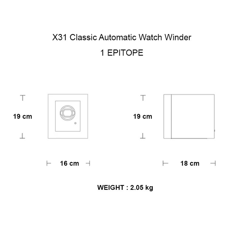 Fawes Automatic Watch Winder Classic X31