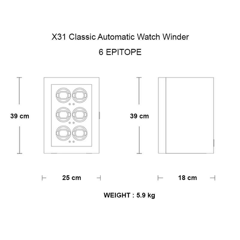 Fawes Automatic Watch Winder Classic X31