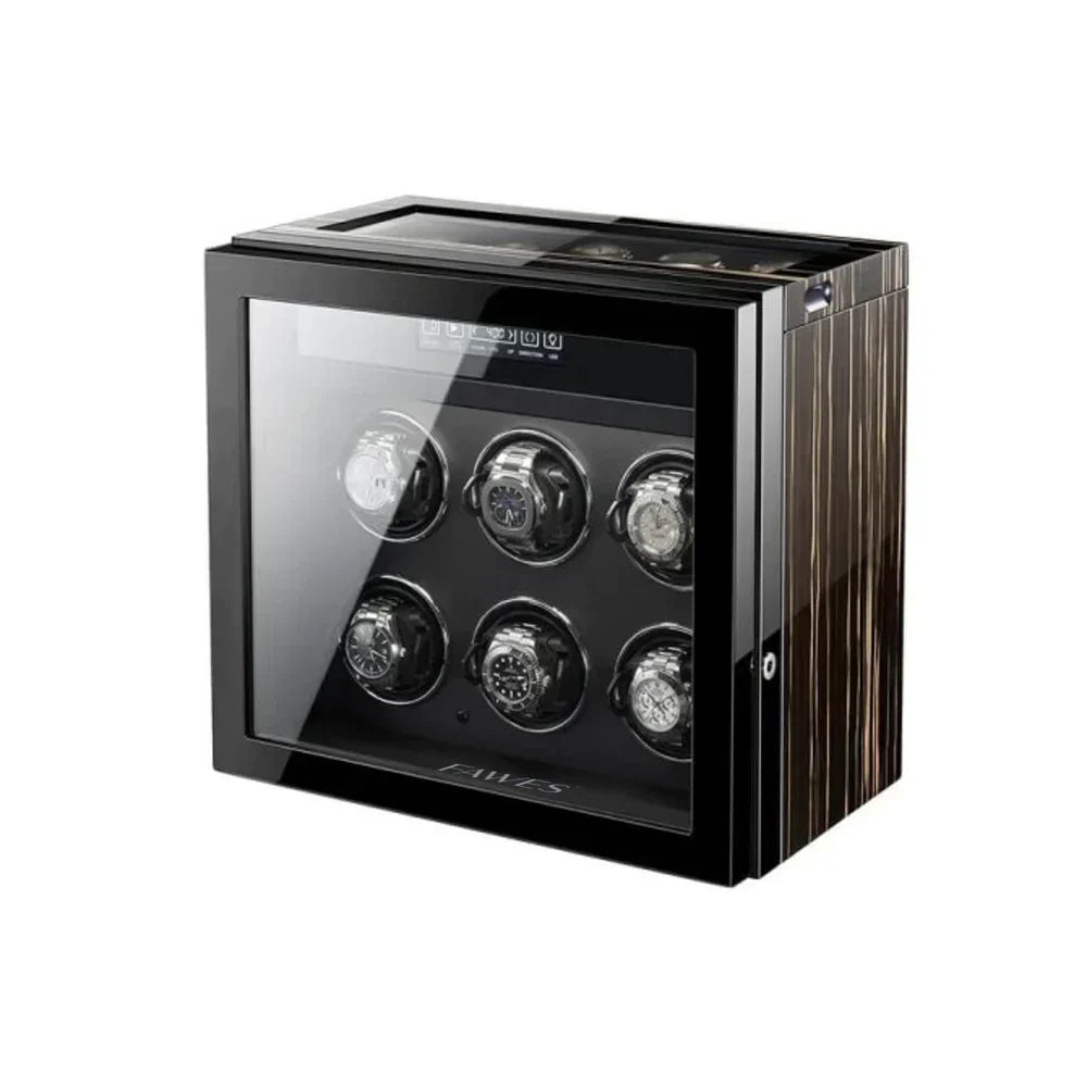 Fawes Automatic Watch Winder With 5 Watch Storage X62