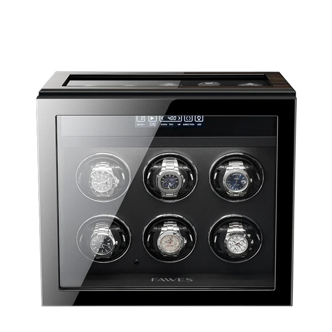 Fawes Automatic Watch Winder With 5 Watch Storage X62