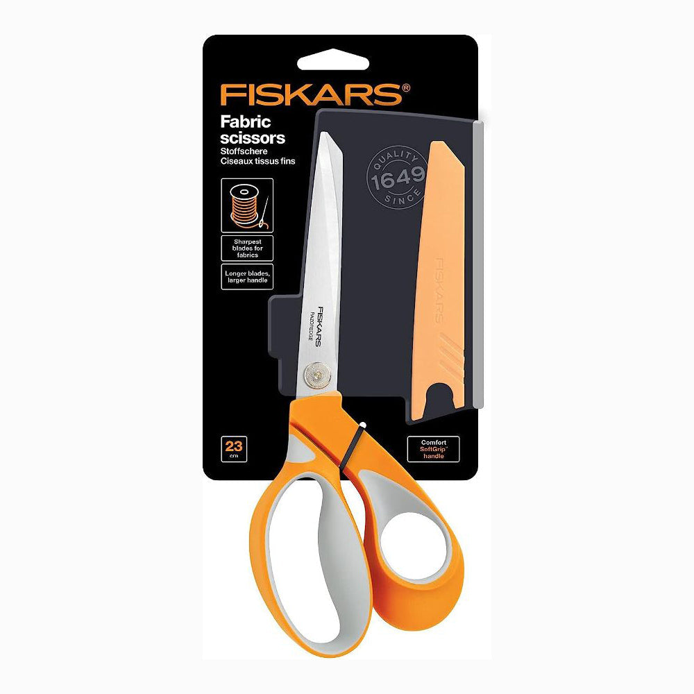 Fiskars Fabric scissors RazorEdge Softgrip, Length 23cm