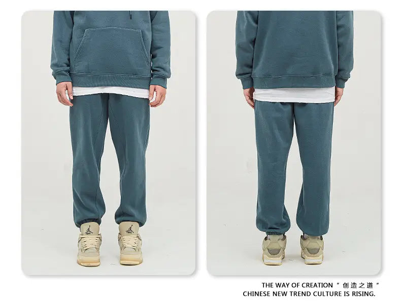 Wholesale High Quality Trousers Street Wear Over sized Sweatpants Men's Jogger Custom Logo