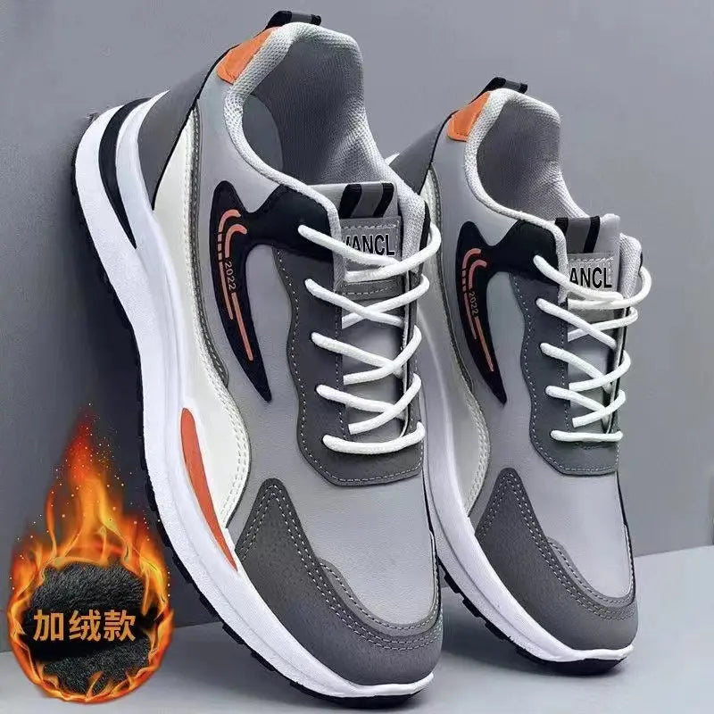 39-44 New large spring summer sports casual men's mesh breathable men Black walking man walk