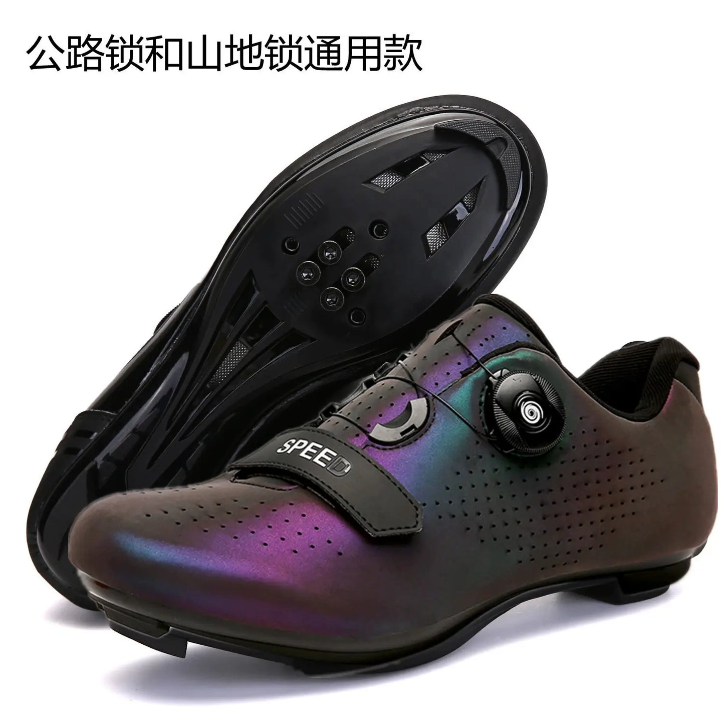 Professional Spinning Bicycle Cycling Shoes Indoor Gym for Men Women's Mountain Road Bike Riding