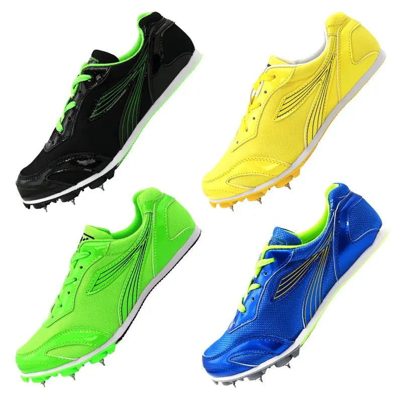 Factory Outlet Speed Distance Men's Women Child Sprint Running spikes athletics spikes track and field spiked