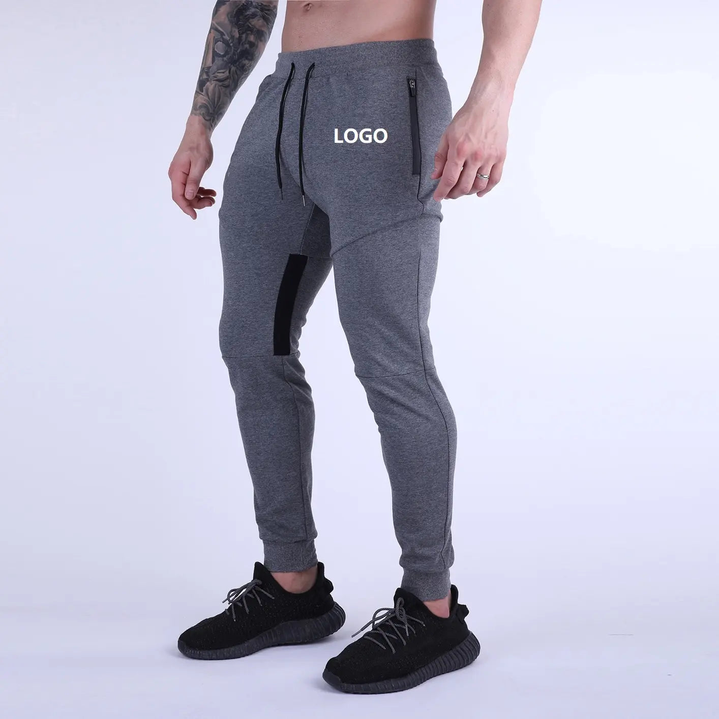 Vedo Jogging Pants Dropshipping Custom Logo Cotton Tracksuit Fitness Running Jogging De Sport Slim Fit Sweatpants Joggers Men