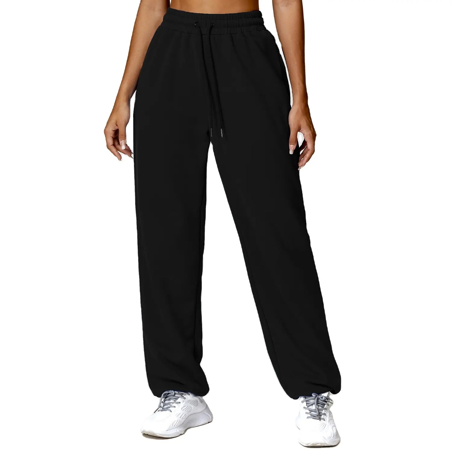 Custom Logo Women Loose Sports Pant Breathable Fast-drying Sweaty Outdoor Dance Casual Women Sweatpants