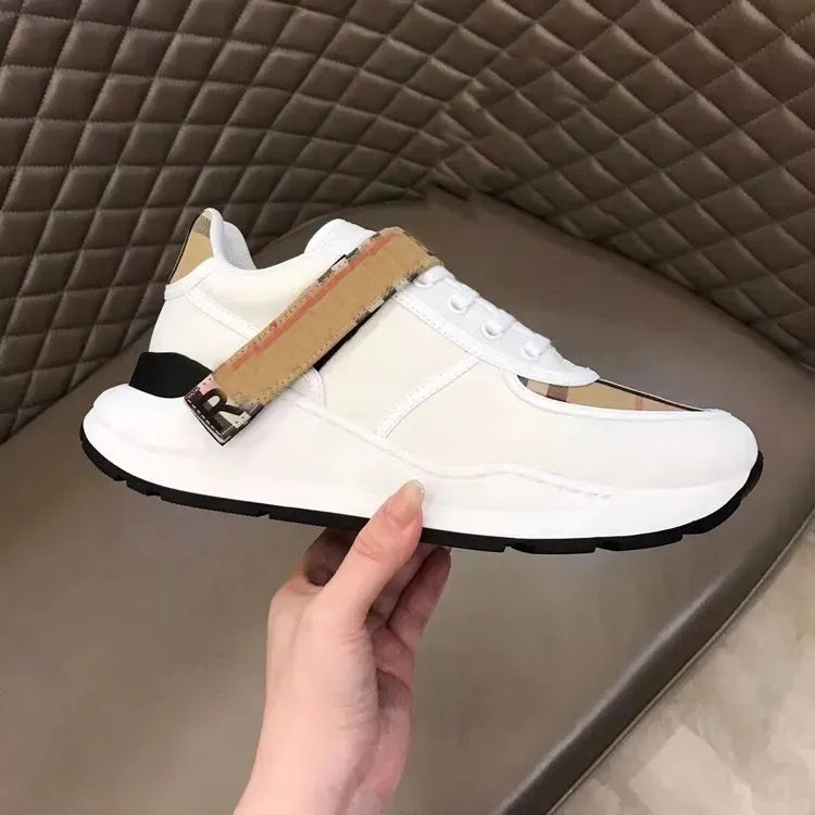 Designer Wholesale Flat Sneakers New Luxury Design Sneakers Latest Breathable Walking For Men And Women