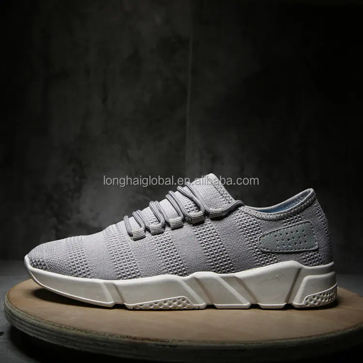 Fashionable Cheap Sport Shoes cool man shoes with black white gray colors