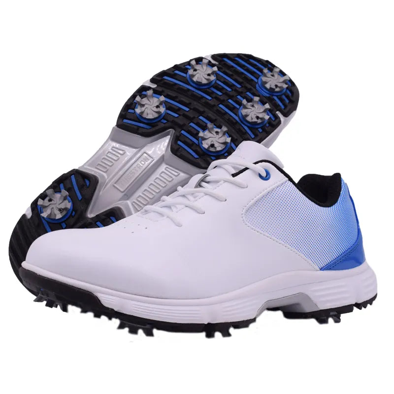 Men Waterproof Golf Sport Shoes Big Size Mens Training Sneakers for Golfing Spikes Golf for Men