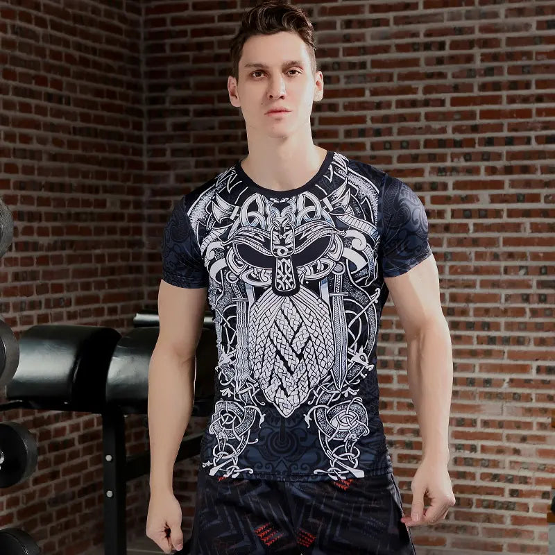 High Quality T-shirt Newest 3D Custom T Shirt Printing men Casual Fitness Designer Tshirts Blank Tees