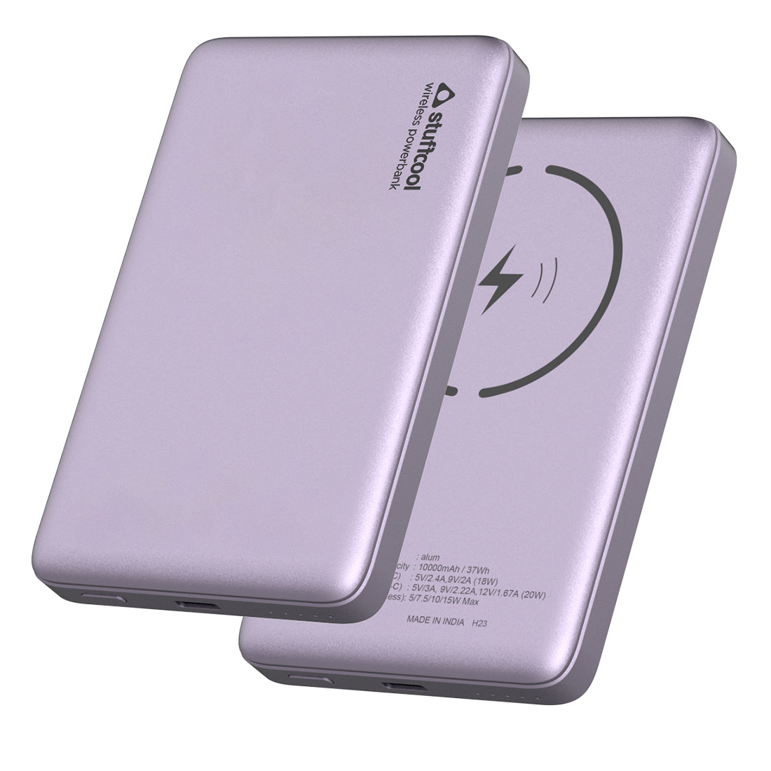 Alum 10000mAh Magnetic Wireless Powerbank