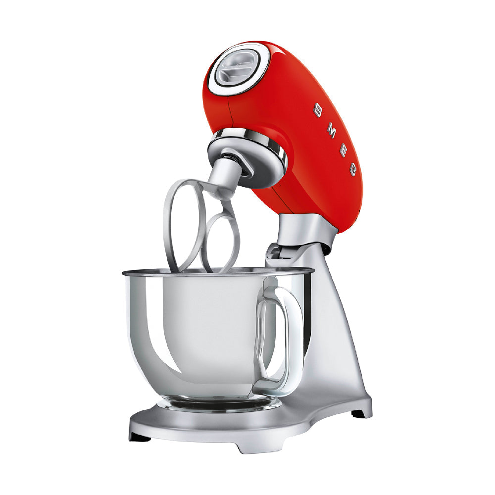 Smeg Retro Stainless Steel Stand Mixer with SS Bowl