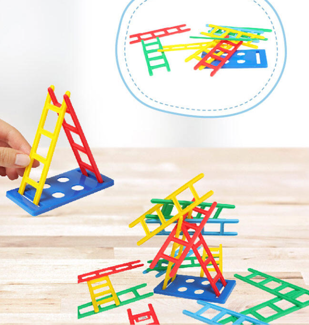 ���Ladders Balancing Game ||Stacking & Balancing Skill Game ||����18 Pcs Toys Set����