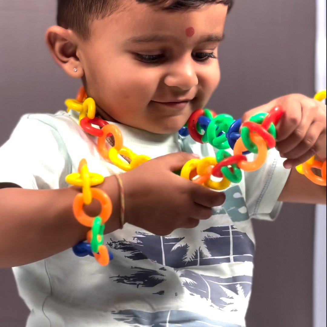 ����Chain Links game For Kids(100 Colorful Pcs)����