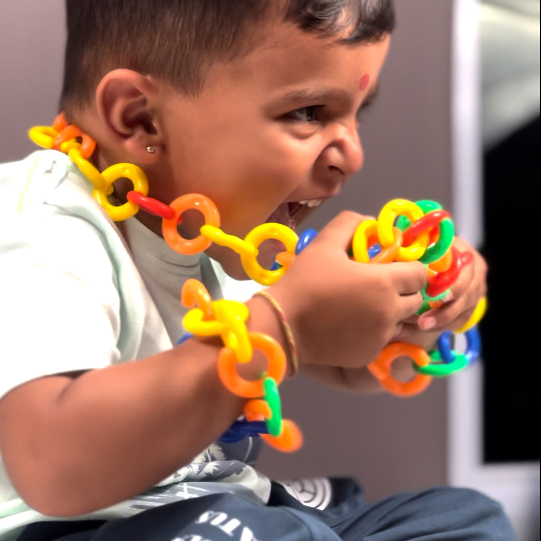 ����Chain Links game For Kids(100 Colorful Pcs)����