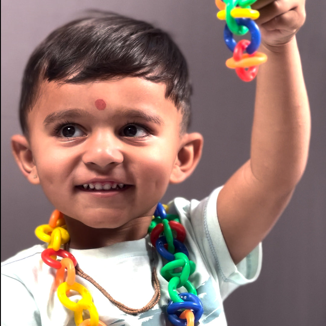 ����Chain Links game For Kids(100 Colorful Pcs)����