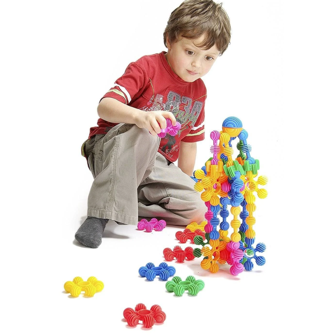 ����Colorful Interlocking Construction Star Block (Pack Of 50)