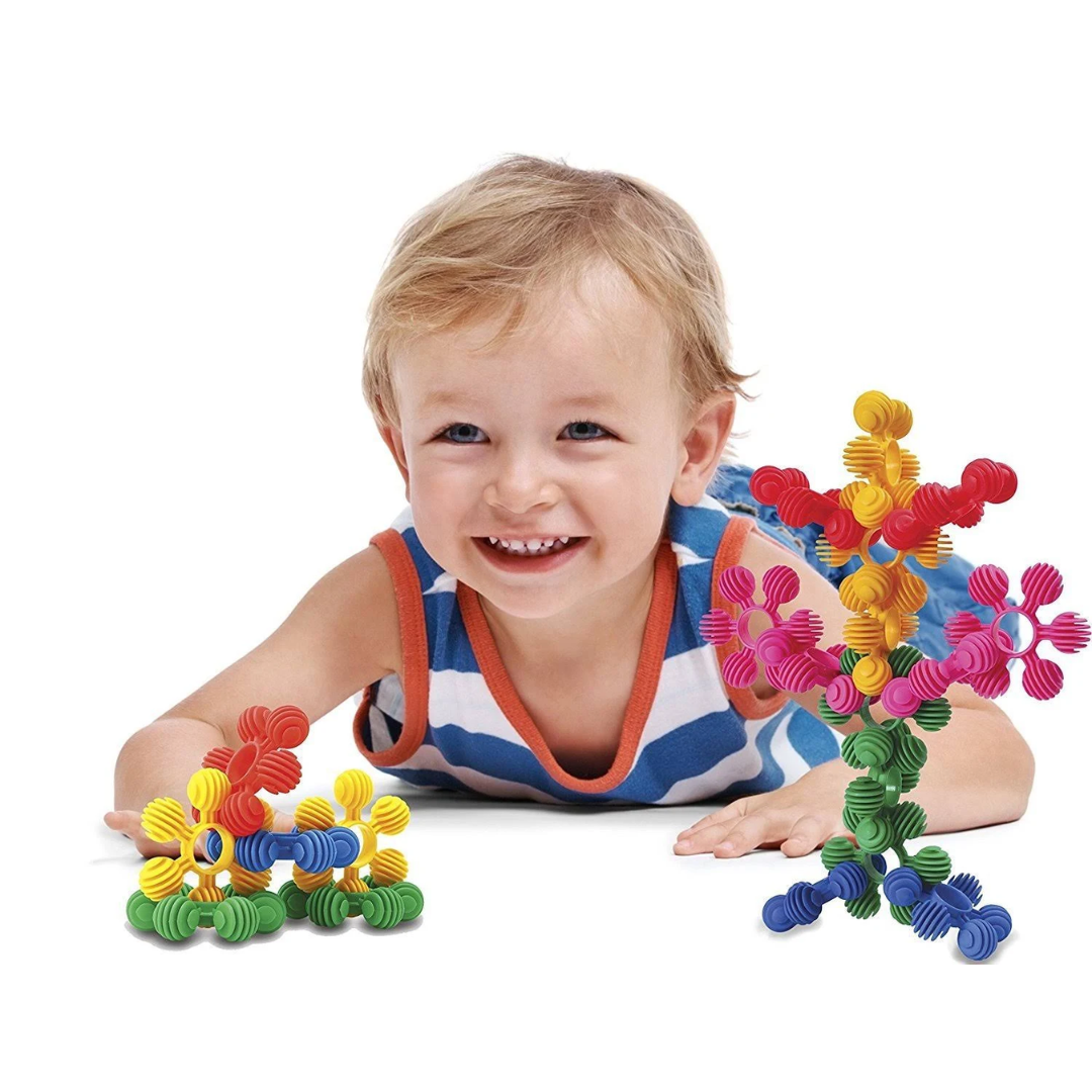 ����Colorful Interlocking Construction Star Block (Pack Of 50)