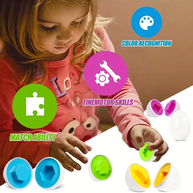 ����Kids Eggs Toy || Educational Color Sorting Toys