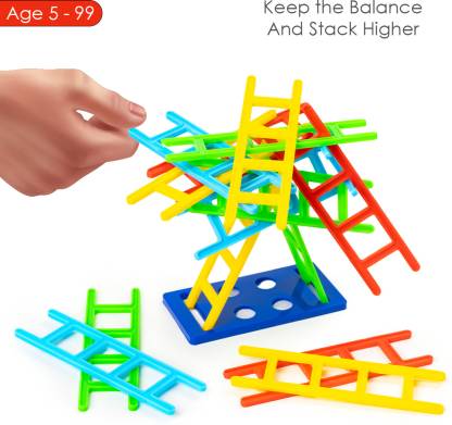 ���Ladders Balancing Game ||Stacking & Balancing Skill Game ||����18 Pcs Toys Set����