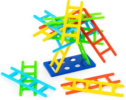 ���Ladders Balancing Game ||Stacking & Balancing Skill Game ||����18 Pcs Toys Set����