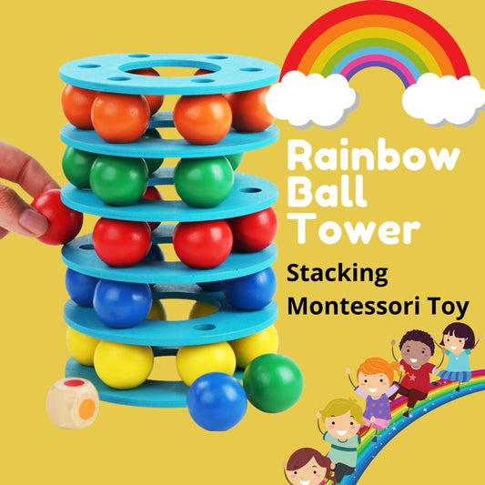 ���� Plastic Balancing ball tower game  ���