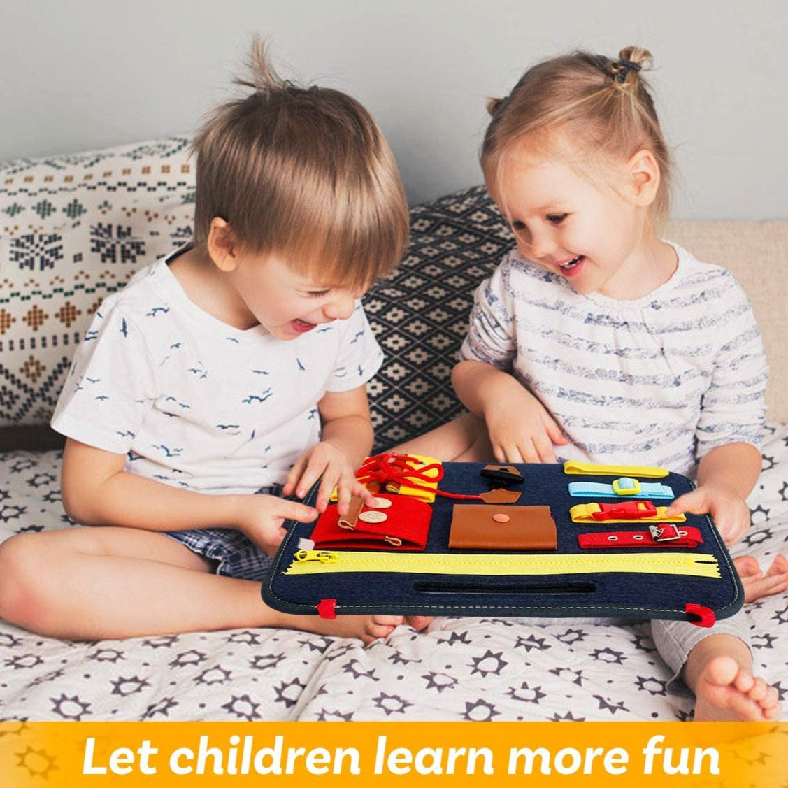 ����busy board for Children || Educational Activity Sensory Book