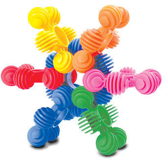 ����Colorful Interlocking Construction Star Block (Pack Of 50)