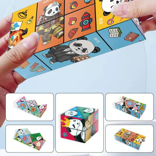 ���Magic Cube For Kids - 3d Panda Cube����