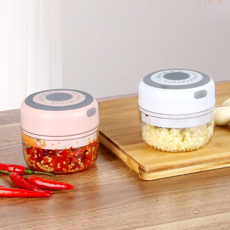 Cordless Palm sized Lovely Mini Food Chopper for Garlic