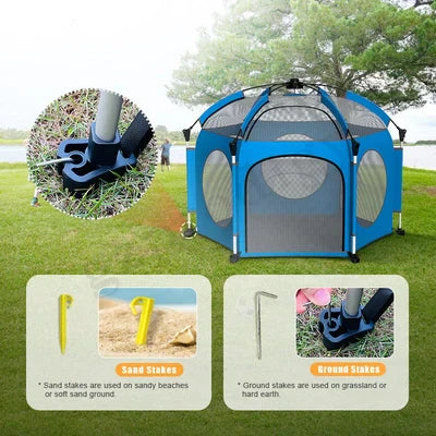 Baby Portable Tent-Indoor & Outdoor Playpen for Babies����