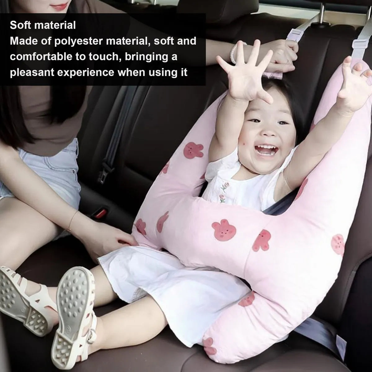 ����H Shape - Kids Car Sleeping Head Support pillow