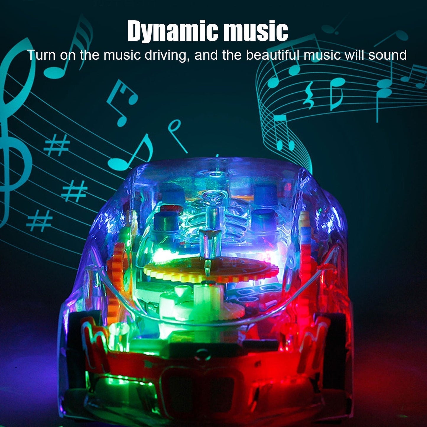 ����Super Car Toy for Kids with 3D Flashing Led Lights & Music����