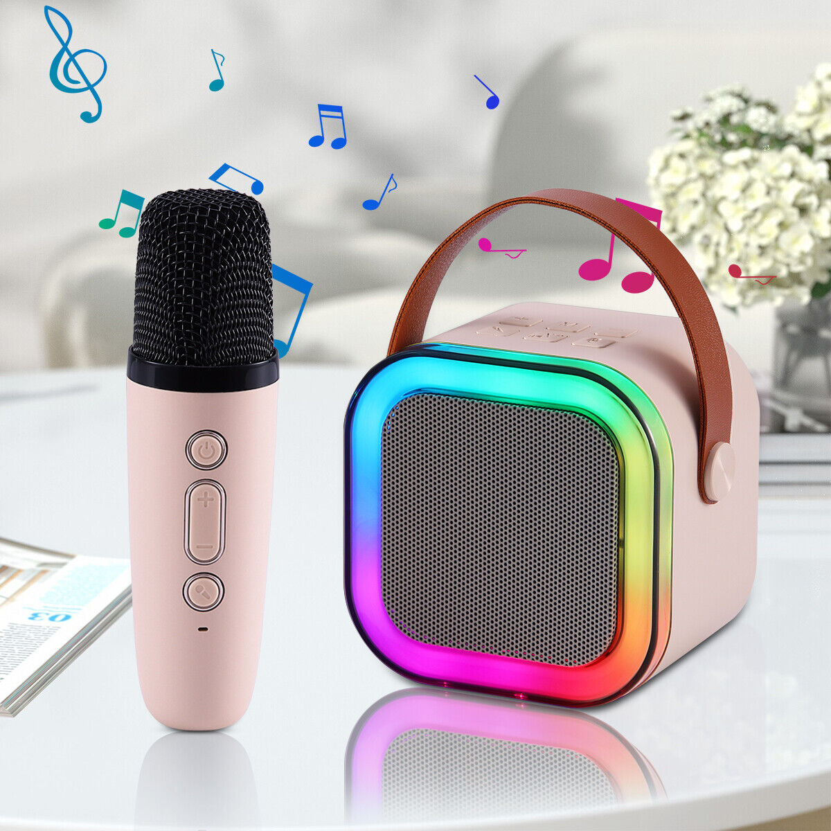 ����Wireless K12 Bluetooth Speaker with Wireless Microphone ����