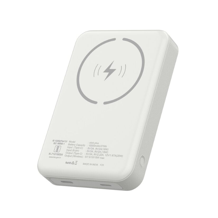 Click PLUS 10000mAh Magnetic Wireless Powerbank