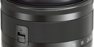 Canon EF-M 15-45mm f/3.5-6.3 IS STM Lens (Graphite)